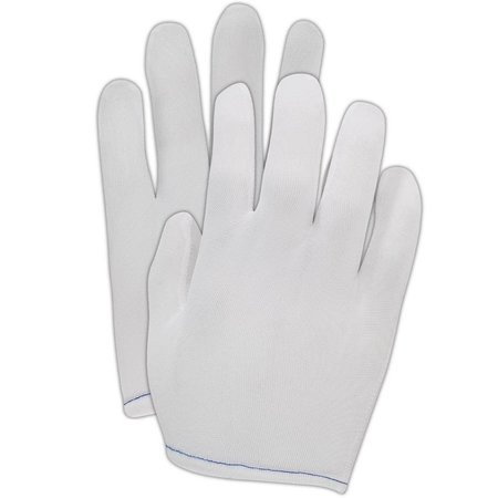 MAGID CleanMaster 4311 Loose Fit Nylon Tricot Gloves, L, 12PK 4311-L